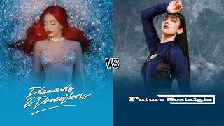 Diamonds & Dancefloors vs Future Nostalgia | Ava Max, Dua Lipa (ALBUM BATTLE) 💎🌕