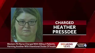 Pennsylvania nurse facing homicide charges; accused of killing two patients with overdoses of ins...