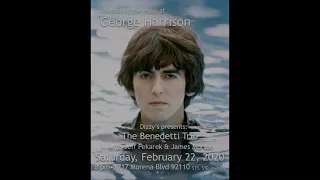 George Harrison 2020 tribute concert with the Benedetti Trio, Jeff Pekarek and James Morton