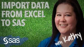 SAS Tutorial | How to import data from Excel to SAS