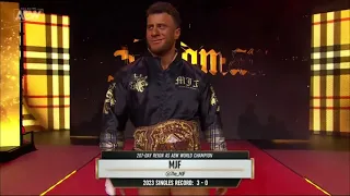 MJF Entrance - AEW: June 14, 2023 4K