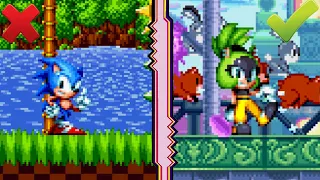 Surge the Tenrec in Sonic Mania