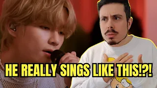 Journalist reacts to V of BTS: Tiny Desk Korea