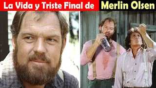 La Vida y El Triste Final de Merlin Olsen  - estrella en La Casa de la Pradera