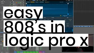 The EASIEST Way to Tune 808s in Logic Pro X