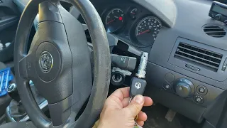 ✅ Vauxhall / Opel ignition switch repair Astra / Zafira key won't turn. How to replace the wafers. ✅