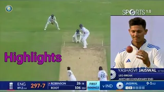 yashasvi jaiswal bowling in the test match | yashasvi jaiswal bowling vs england | jaiswal bowling