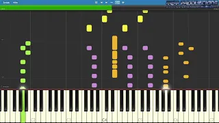 Keyboard / Piano Tutorial | Scooter - Back In The UK