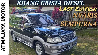 Kijang Krista Diesel Las Edition 2003-2004 Bekas Kondisi Mendekati Sempurna | ATMAJAYA MOTOR MALANG