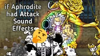 If Aphrodite had Attack Sound Effects | Battle Cats