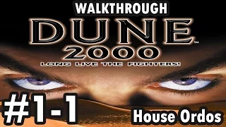 Dune 2000 - House  Ordos - Mission 1 - Map 1 (Walkthrough)