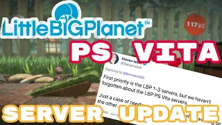 NEW UPDATE on the LittleBigPlanet PS Vita Servers! (lbp server shutdown)