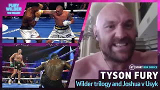 "Not A Man Born From His Mother Can Beat Me." | Tyson Fury Interview | Wounding AJ Defeat And Wilder
