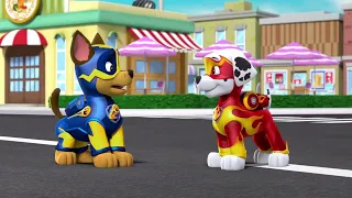 Harold Captures Marshall - Paw Patrol Mighty Pups