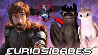 15 Curiosidades de Cómo Entrenar a tu Dragón 3 | Cosas que quizás no sabías