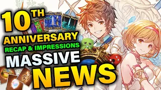 Massive News from the 10th Anniversary Livestream! - Granblue Fantasy 【グラブル】