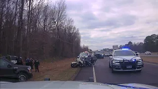 Arkansas State Police pursuit Stolen Ford F150 Truck: high-speed pursuit & Execute Pit Maneuver.