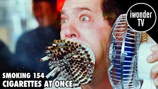 Guinness World Record Holder Breaks Smoking Record - Big Mouth