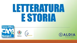 LETTERATURA E STORIA lezione del 27 gennaio 2021