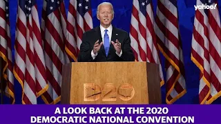 Here’s a look back at the 2020 Democratic National Convention