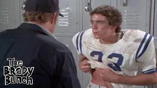 Greg Brady Hurts Himself Playing Football