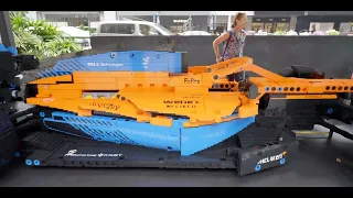 FULL-SIZE LEGO Technic McLaren Formula 1 Race Car