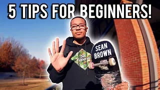 5 TIPS EVERY BEGINNER SKATER NEEDS TO KNOW!