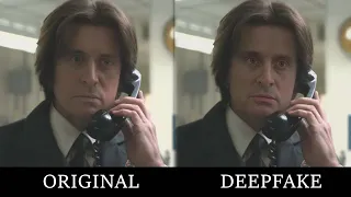 De-aging Michael Douglas in Avengers: Endgame (2019) [DeepFake]