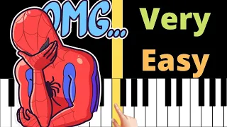 Main Theme - Marvel's Spider-Man (PS4) - Piano Tutorial
