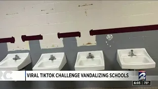 Some Houston area students destroying school bathrooms for TikTok challenge