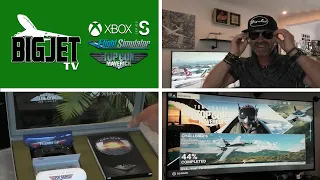 Microsoft Flight Simulator ‘Top Gun: Maverick’ Xbox Series S - Unboxing and DLC with Big Jet TV