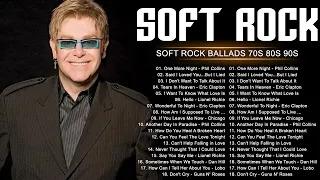 Soft Rock Songs 70s 80s 90s Full Album -Elton John,  Rod Stewart, Phil Collins, Air Supply, Bee Gees