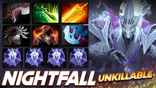 Nightfall Spectre [19/0/25] Unkillable - Dota 2 Pro Gameplay [Watch & Learn]