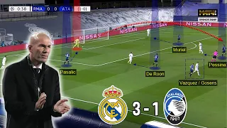 How Real Madrid Knocked Atalanta Out | Real Madrid 3-1 Atalanta | Tactical Analysis