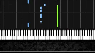 PSY - GANGNAM STYLE - Easy Piano Tutorial by PlutaX - Synthesia