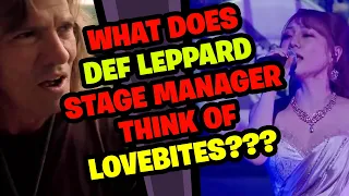 DEF LEPPARD Stage Manager Reacts to LOVEBITES!