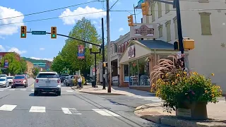 Drive Through Ephrata PA in Lancaster County. Rt 322 East