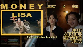 Kaew & Toni REACTION Lisa - 'MONEY' Exclusive Performance Video!