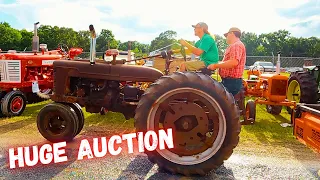 Huge Tractor + Antique Auction @ Denton Farm Park ~ Southeast Old Threshers Reunion # Mr. Goodpliers