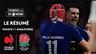 France(33-31)Angleterre. Tournois des 6 nations. Un crunch de très haut niveau.