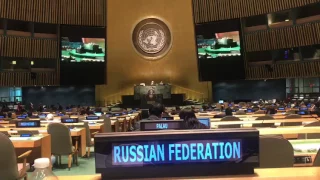 Выступление руководителя ФАДН России И.Баринова на XVI сессии Постоянного Форума ООН
