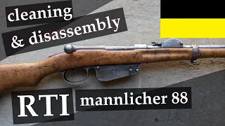 RTI Mannlicher 1888/90 - Disassembly and Cleaning