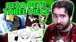 REACTION - PE$O PETE ONE PIECE TRACKS! Gear 5 Luffy, Zoro, and Sanji!