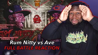 THIS WAS A WAR! | Rum Nitty vs Ave FULL BATTLE Reaction 🔥