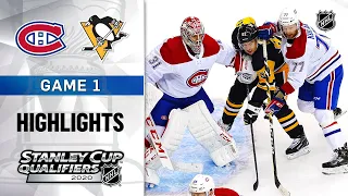 NHL Highlights | Canadiens @ Penguins, GM1 - Aug. 1, 2020