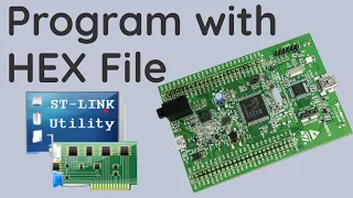 How to program a HEX file to the STM32F4 Discovery Board