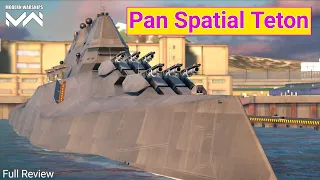Pan Spatial Teton - Review, Weapons Test And Gameplay - Modern Warships Gameplay