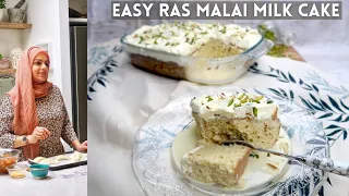 Best Ras Malai Milk Cake Tres Leches with Subtitles | Cook with Anisa | Ramadan Eid Recipe