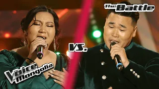 Baasandorj Kh. vs Uyanga Z. - "Sar Shig Kholiin Nutag" | The Battles | The Voice of Mongolia 2022