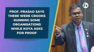 Prof. Prasad says there were crooks running some organisations while Koya asks for proof | 13/9/23
